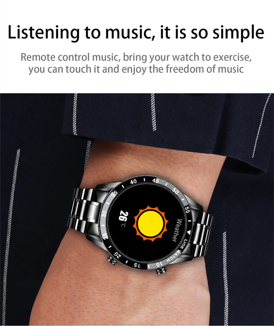 Full Circle Touch Screen Men Smart Watch Android || IOS.