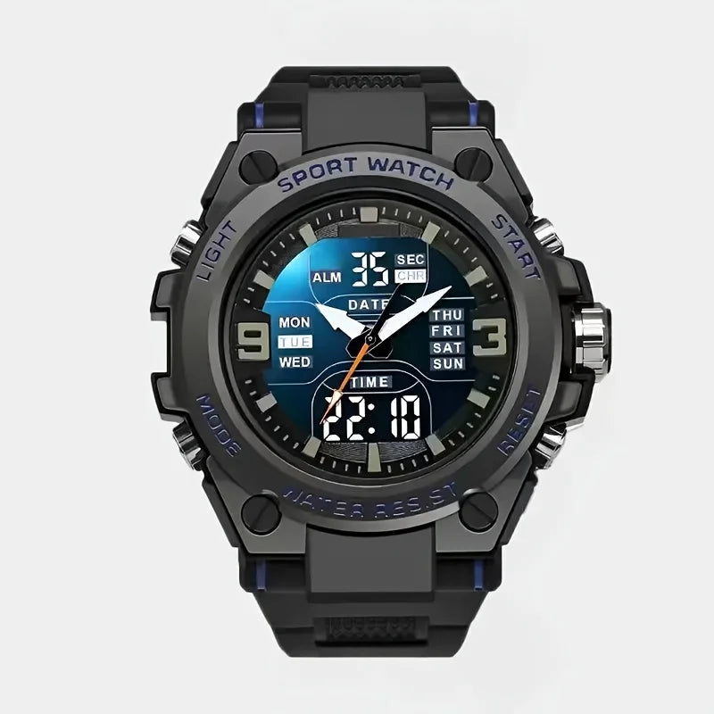 Men’s Digital Sports Watch Analog Display