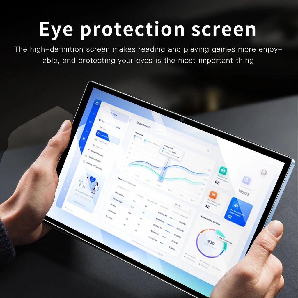 10.1-Inch Android 13 Tablet | 4GB RAM | 64GB Storage | WiFi | Dual SIM