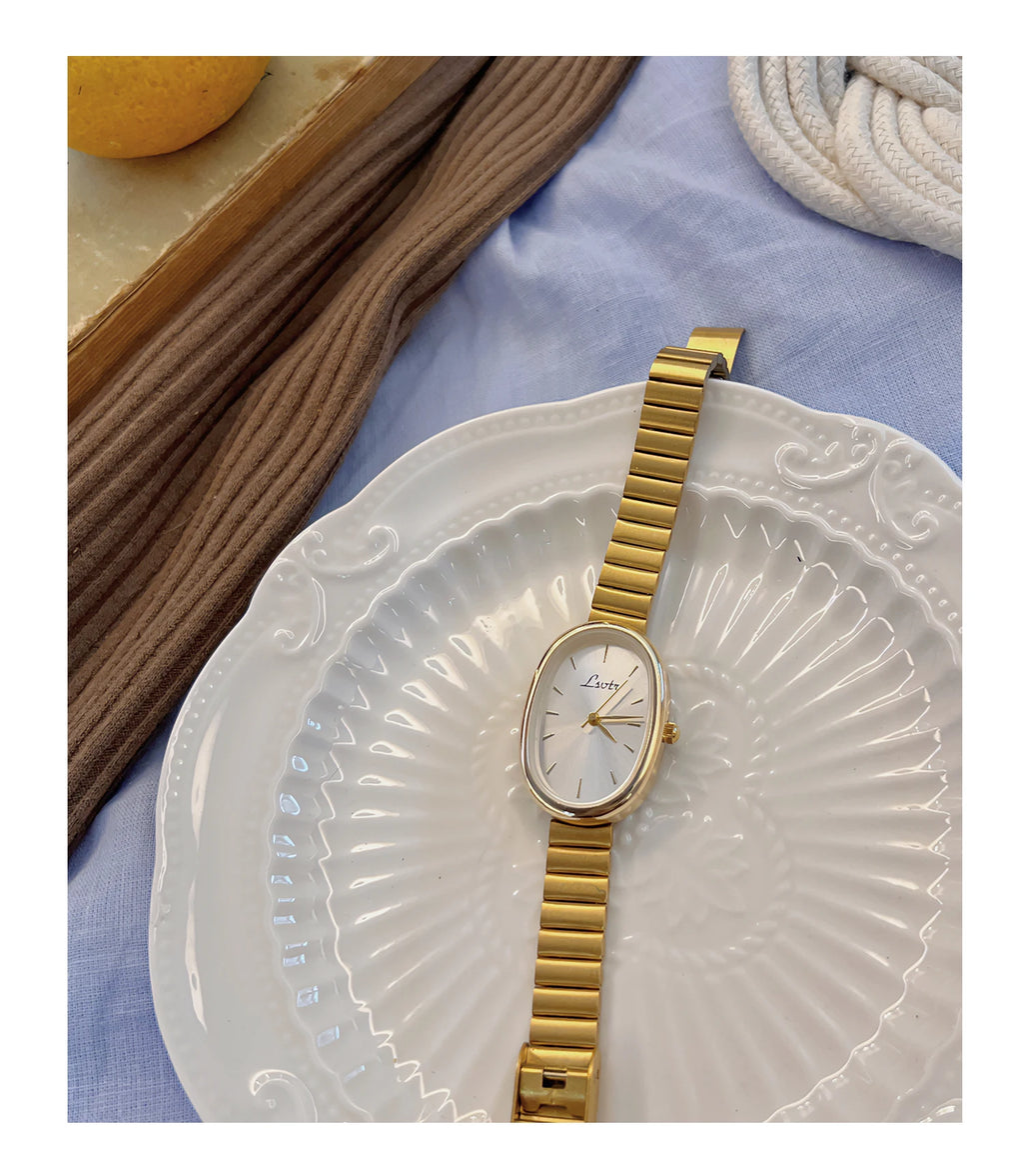 Women’s Gold Bracelet Quartz Watch