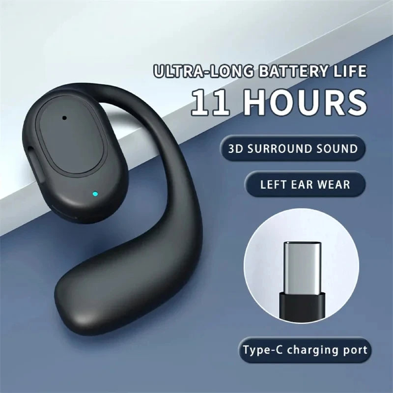 Wireless Earhook Bluetooth Headset