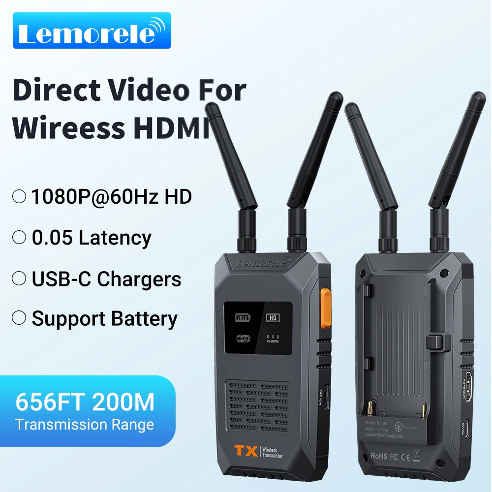 Wireless HDMI Transmitter & Receiver 1080P