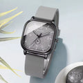 V248 Square Silicone Quartz Watch