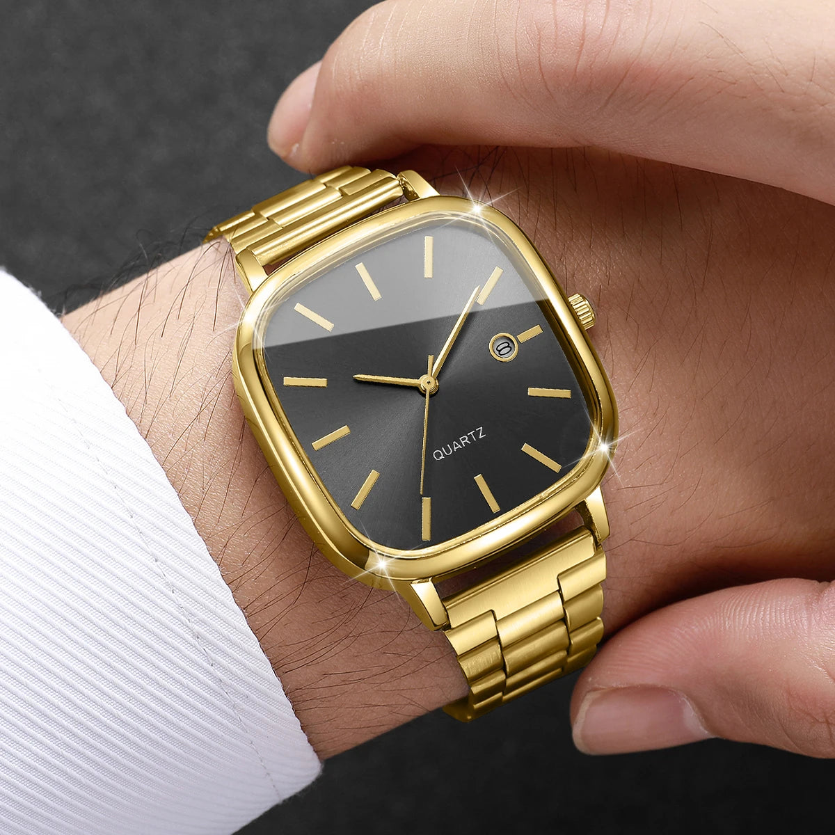Men’s Business Square Quartz Watch