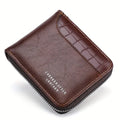 Men’s Leather Zipper Wallet