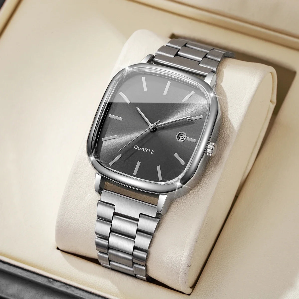 Men’s Business Square Quartz Watch