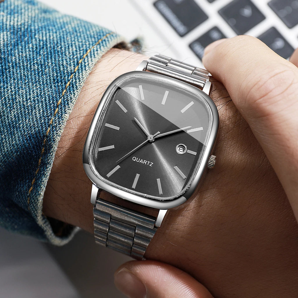 Men’s Business Square Quartz Watch