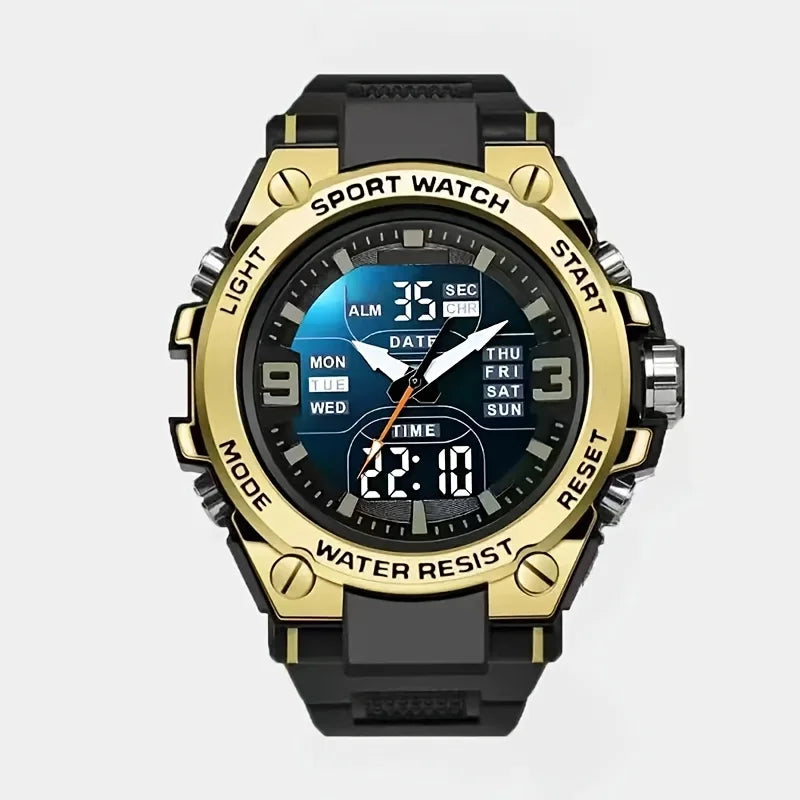 Men’s Digital Sports Watch Analog Display