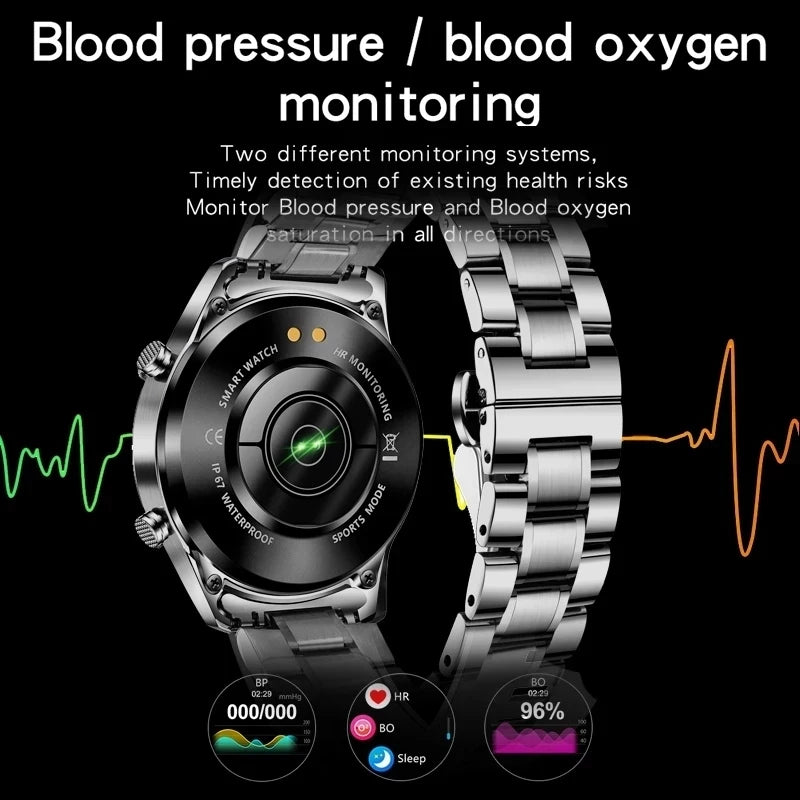 Full Circle Touch Screen Men Smart Watch Android || IOS.