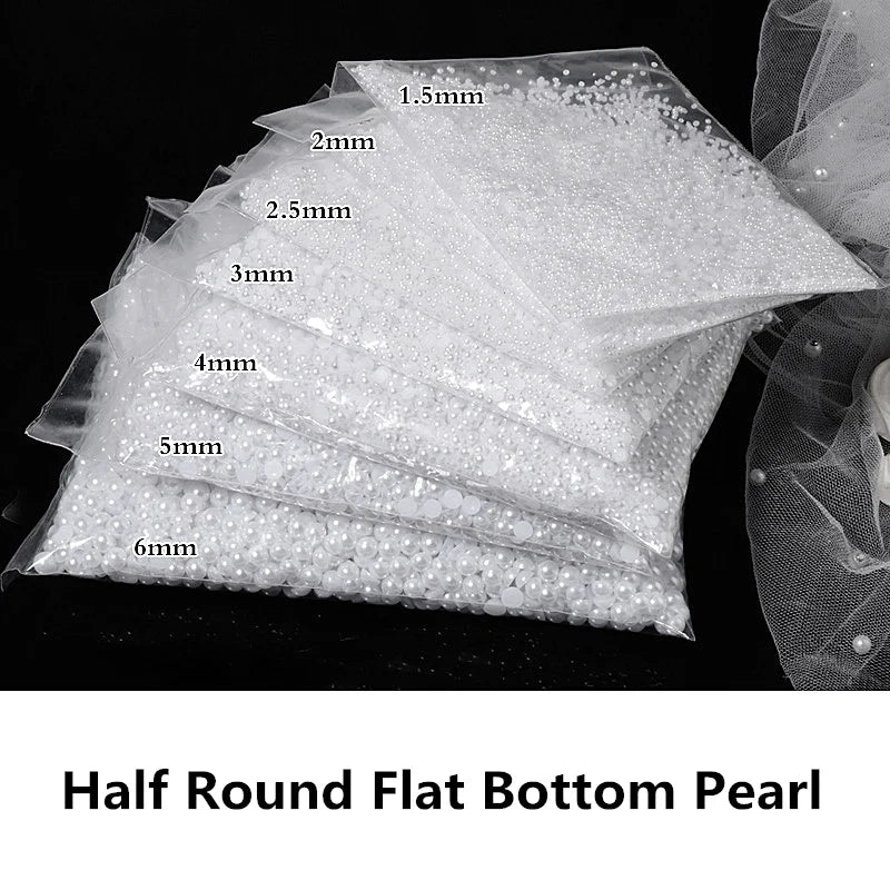Imitation Pearl Beads for DIY & Nail Art
