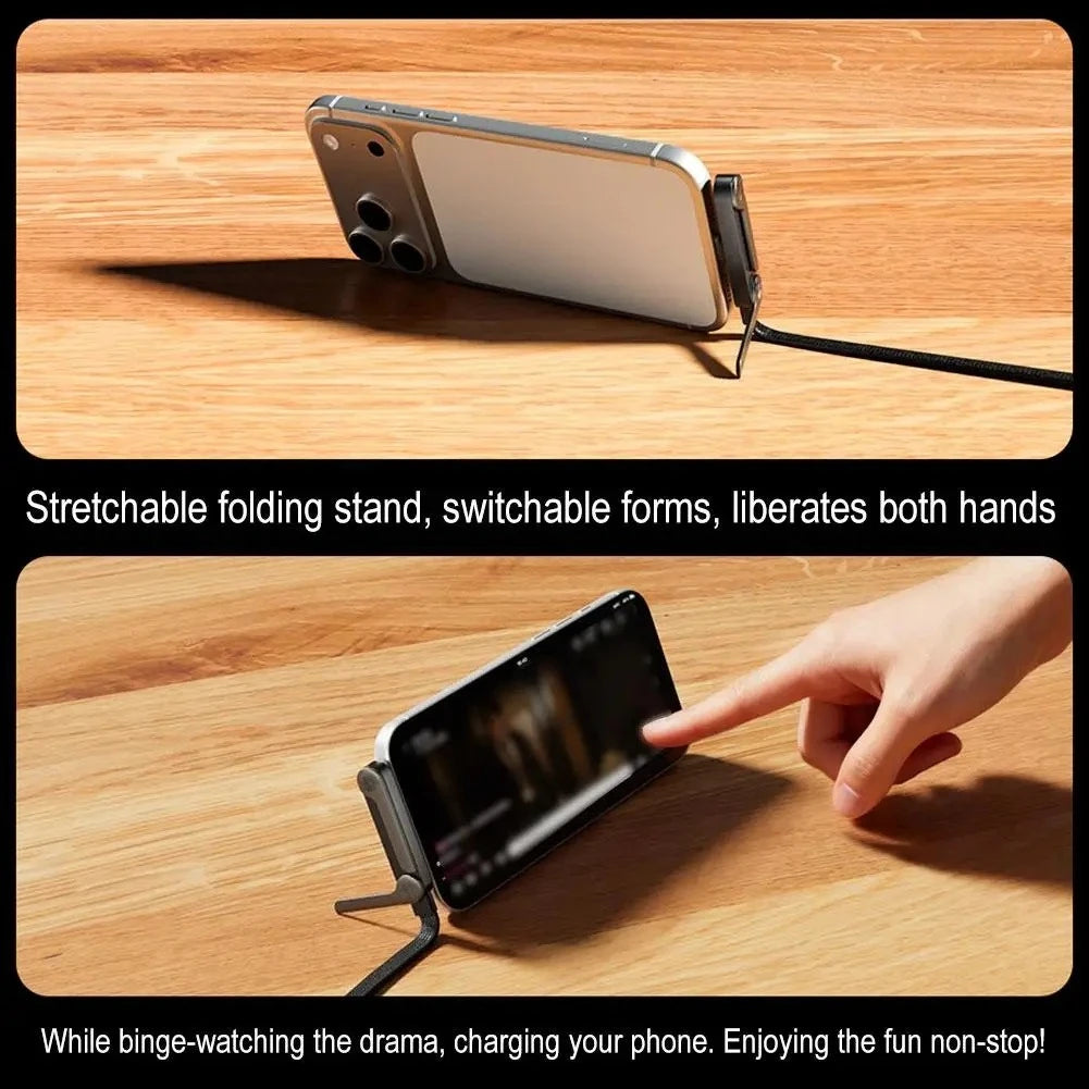 240W Type-C Fast Charging Cable with Stand