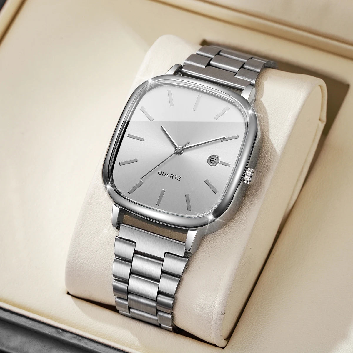 Men’s Business Square Quartz Watch