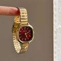 Women’s Square Stainless Steel Quartz Watch