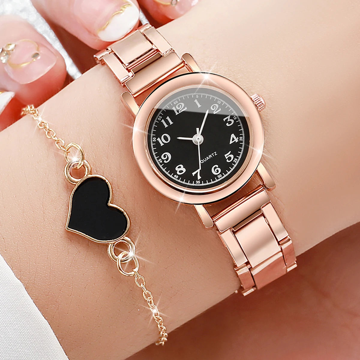 Women’s Square Watch & Bracelet Set