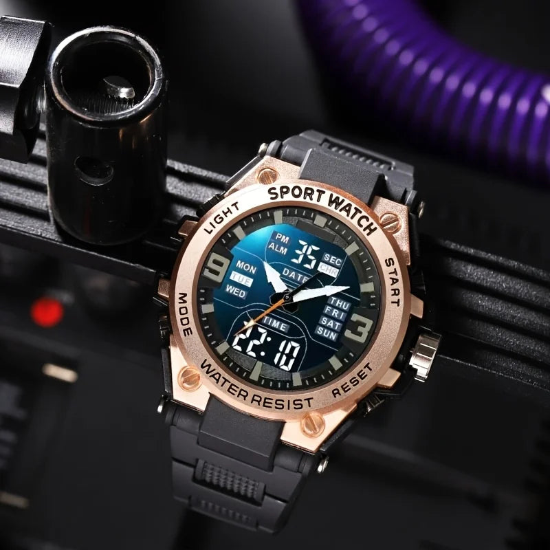 Men’s Digital Sports Watch Analog Display